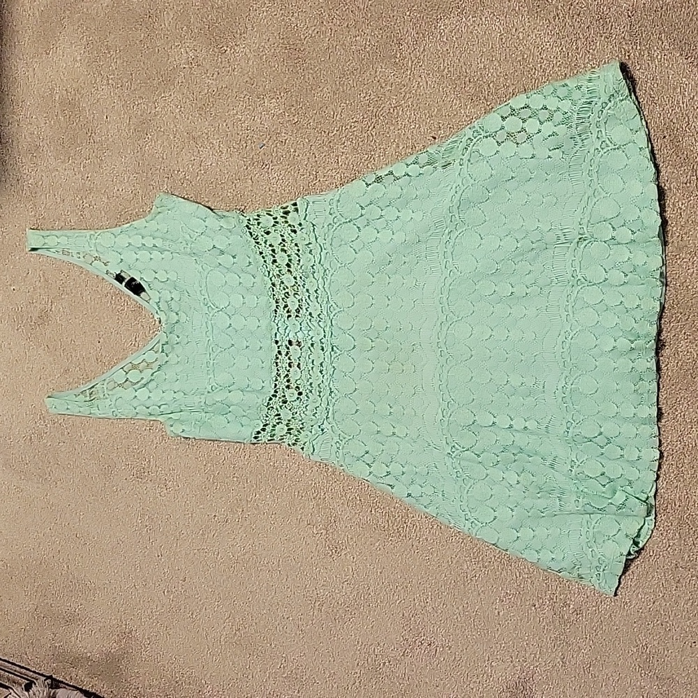 Trixxi Lace zip-up dress / Size 11 (Worn once)